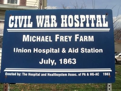 Michael Frey Farm Marker image. Click for full size.