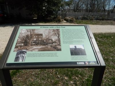 A Home with a Rich Past Marker. Click for full size. A Home with a Rich Past Marker image. Click for full size.