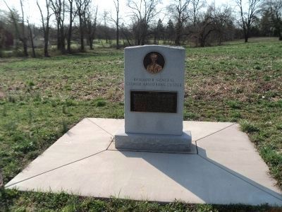 Brigadier General George Armstrong Custer Marker image. Click for full size.