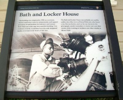 Bath and Locker House Marker. Click for full size. Bath and Locker House Marker image. Click for full size.