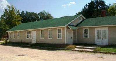 Bath and Locker House and Marker. Click for full size. Bath and Locker House and Marker image. Click for full size.