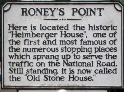Roney�s Point Marker image. Click for full size.