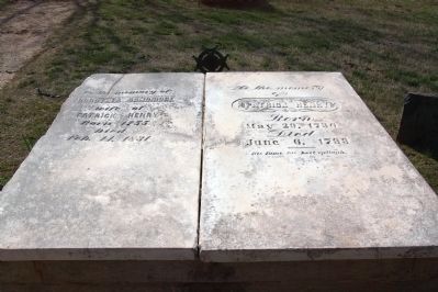 Dorothea Dandridge's and Patrick Henry’s Graves. Click for full size. Dorothea Dandridge's and Patrick Henry’s Graves image. Click for full size.