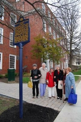 Remaining alumni of the Washington Female Seminary. Click for full size. Remaining alumni of the Washington Female Seminary image. Click for full size.