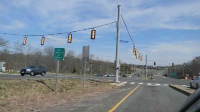 "Enter Fairfax Co. - Leaving Loudoun Co." image. Click for full size.
