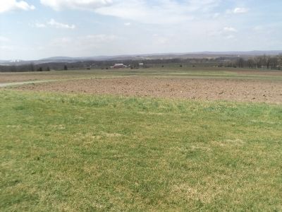 Fields on the Eisenhower Farm image. Click for full size.