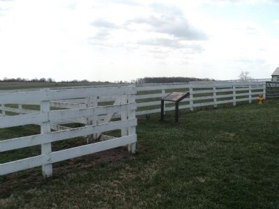 Marker at the Eisenhower Farm image. Click for full size.