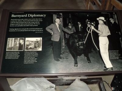 Barnyard Diplomacy Marker. Click for full size. Barnyard Diplomacy Marker image. Click for full size.