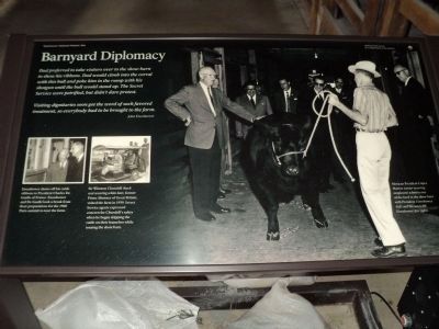Barnyard Diplomacy Marker image. Click for full size.