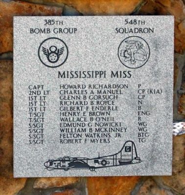 385th Bombardment Group 548th Squadron image. Click for full size.