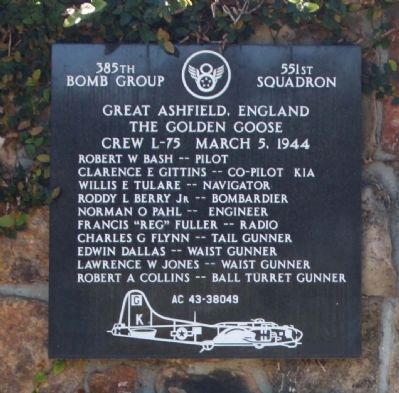 385th Bombardment Group 551st Squadron image. Click for full size.
