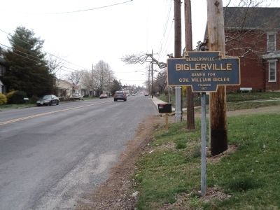 Biglerville Marker. Click for full size. Biglerville Marker image. Click for full size.