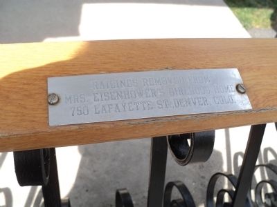 Guest House Railings Marker image. Click for full size.