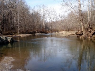 Area of Hinson's Ford. Click for full size. Area of Hinson's Ford image. Click for full size.