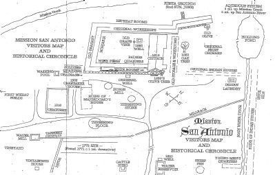 Diagram of the Grounds of Misión San Antonio de Padua image. Click for full size.
