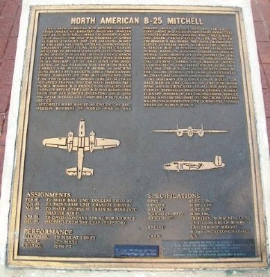 North American B-25 Mitchell Marker image. Click for full size.