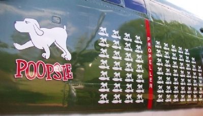 North American B-25 Mitchell Poopsie. Click for full size. North American B-25 Mitchell Poopsie image. Click for full size.