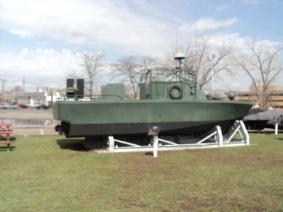 PBR Mark II River Patrol Boat and Marker image. Click for full size.