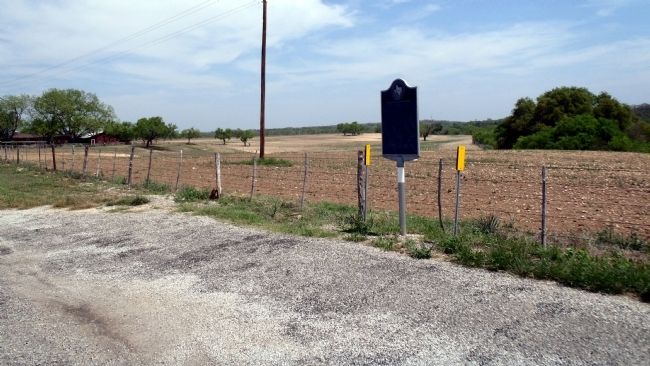 Battle of the Arroyo Hondo Marker site on FM 462. Click for full size. Battle of the Arroyo Hondo Marker site on FM 462 image. Click for full size.