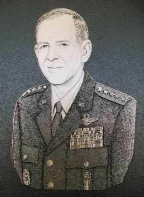 Image of General Larry D. Welch on Marker image. Click for full size.