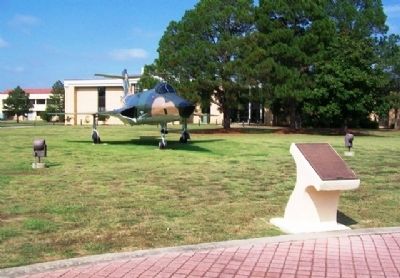 McDonnell RF-101C "Voodoo" and Marker. Click for full size. McDonnell RF-101C "Voodoo" and Marker image. Click for full size.