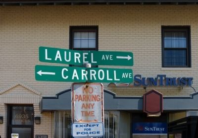 Laurel and Carroll Avenues image. Click for full size.