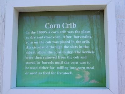 Corn Crib Marker. Click for full size. Corn Crib Marker image. Click for full size.