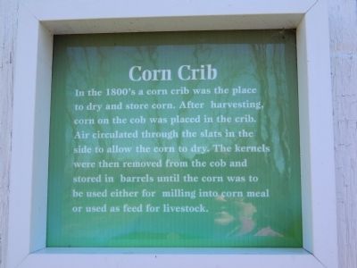 Corn Crib Marker image. Click for full size.