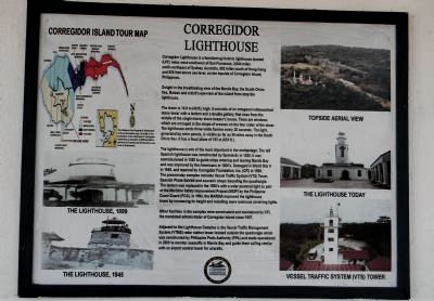 Corregidor Lighthouse Marker image. Click for full size.