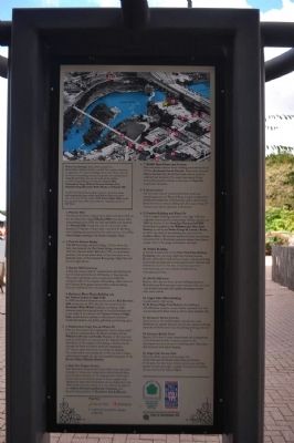 Back side of Welcome to the High Falls Marker image. Click for full size.