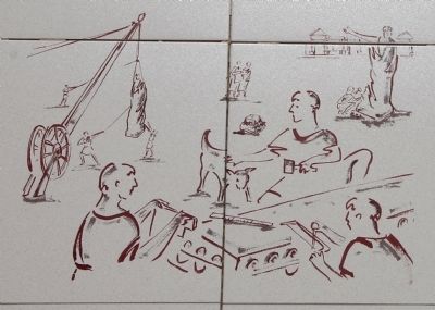A Collection of Architectural Artifacts Marker image. Click for full size.