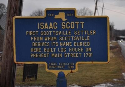 Isaac Scott Marker image. Click for full size.