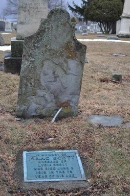Isaac Scott grave. Click for full size. Isaac Scott grave image. Click for full size.
