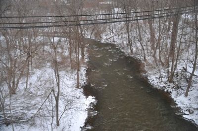 Irondequoit Creek as seen from Linden Ave. Bridge. Click for full size. Irondequoit Creek as seen from Linden Ave. Bridge image. Click for full size.