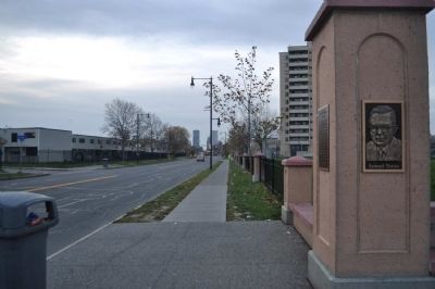 Samuel Torres Marker as seen facing South. Click for full size. Samuel Torres Marker as seen facing South image. Click for full size.