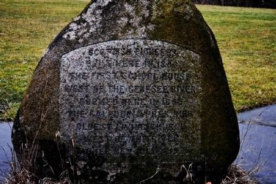 Scottish Pioneers built here in 1806 Marker. Click for full size. Scottish Pioneers built here in 1806 Marker image. Click for full size.