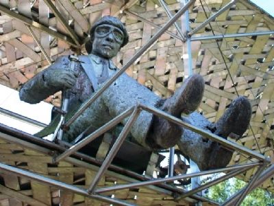 Monument to Powered Flight Detail. Click for full size. Monument to Powered Flight Detail image. Click for full size.