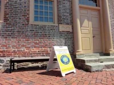 New Castle Court House 1732 Marker. Click for full size. New Castle Court House 1732 Marker image. Click for full size.