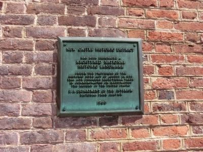 New Castle Court House 1732 Marker. Click for full size. New Castle Court House 1732 Marker image. Click for full size.