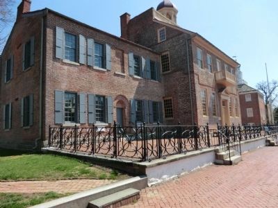 New Castle Court House 1732 Marker. Click for full size. New Castle Court House 1732 Marker image. Click for full size.