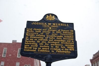 Joshua M. Merrill Marker image. Click for full size.