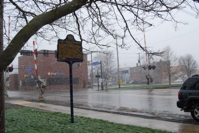 Oil Creek Railroad Marker image. Click for full size.