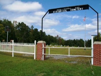 Peace & Goodwill Cemetery and Marker image. Click for full size.