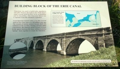 Building Block of the Erie Canal Marker image. Click for full size.