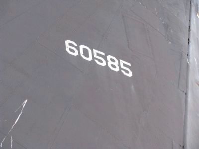 I.D. Number on the B-52. Click for full size. I.D. Number on the B-52 image. Click for full size.