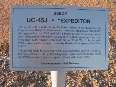 UC-45J "Expeditor" Marker. Click for full size. UC-45J "Expeditor" Marker image. Click for full size.