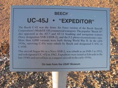 UC-45J "Expeditor" Marker image. Click for full size.