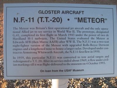 N.F.-11 (T.T.-20) - “Meteor” Marker image. Click for full size.