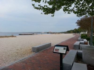 Yorktown's Riverwalk. Click for full size. Yorktown's Riverwalk image. Click for full size.