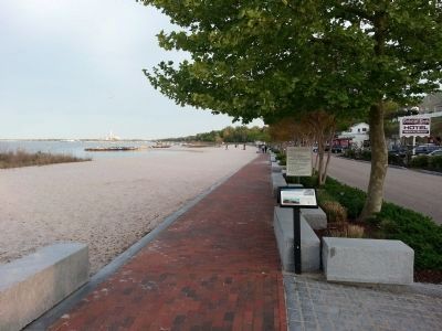 Yorktown's Riverwalk. Click for full size. Yorktown's Riverwalk image. Click for full size.